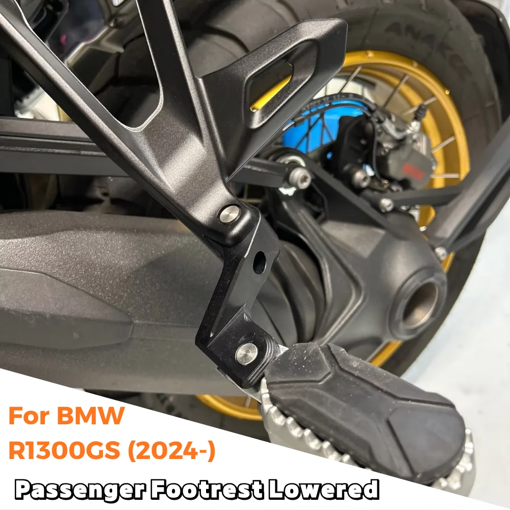 R1300GS Passenger Footpeg Lowering Kit For BMW R 1300 GS R1300 GS R1300 GS GS1300 2024 2025 2026 Foot peg Motorcycle Accessories