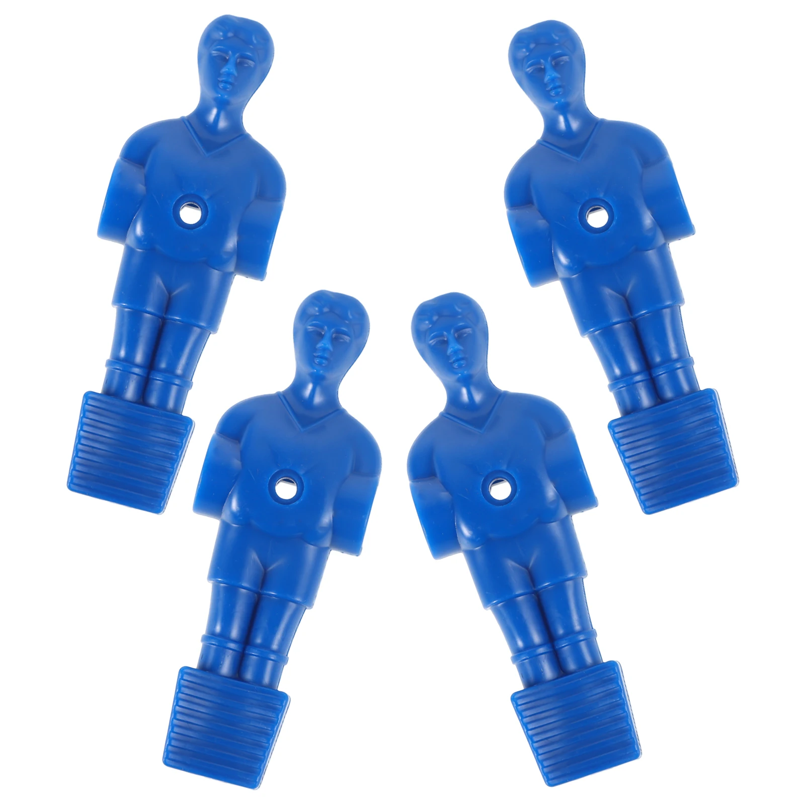 4 قطع من ملحقات طاولة كرة القدم المكتبية، مجموعة لاعبي بديلة لشخصيات كرة القدم الواقعية، مواد طويلة الأمد