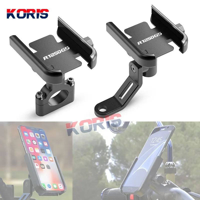 

For BMW R1200GS R1250GS Adventure R1200RS Motorcycle Mobile Phone Holder GPS Bracket Stand Support Accessories R 1200 1250 GS RS