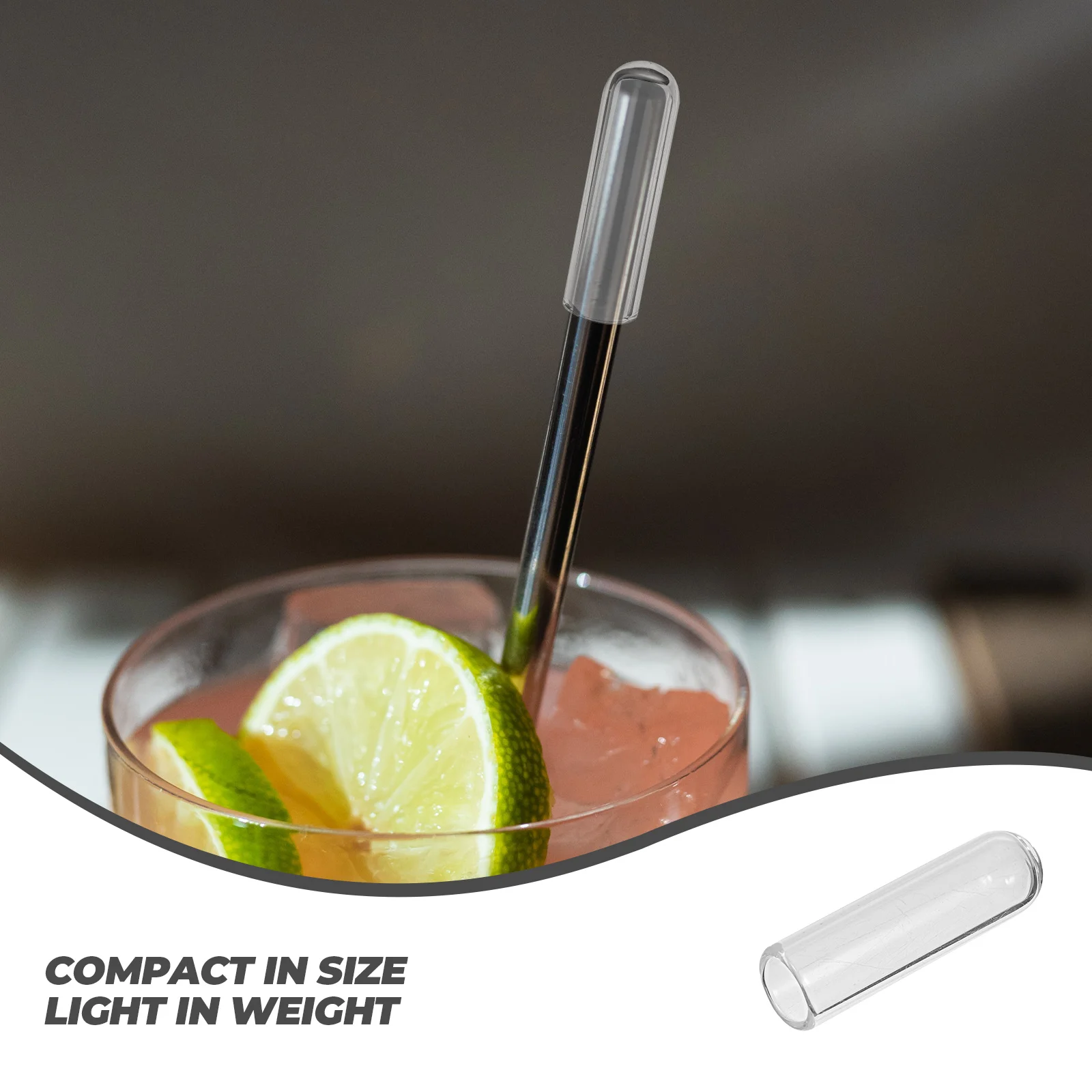 

12Pcs Straw Dust Covers Premium Reusable Protective Caps for Drinking Straws Heat Resistant Space Saving Design Ideal for Party