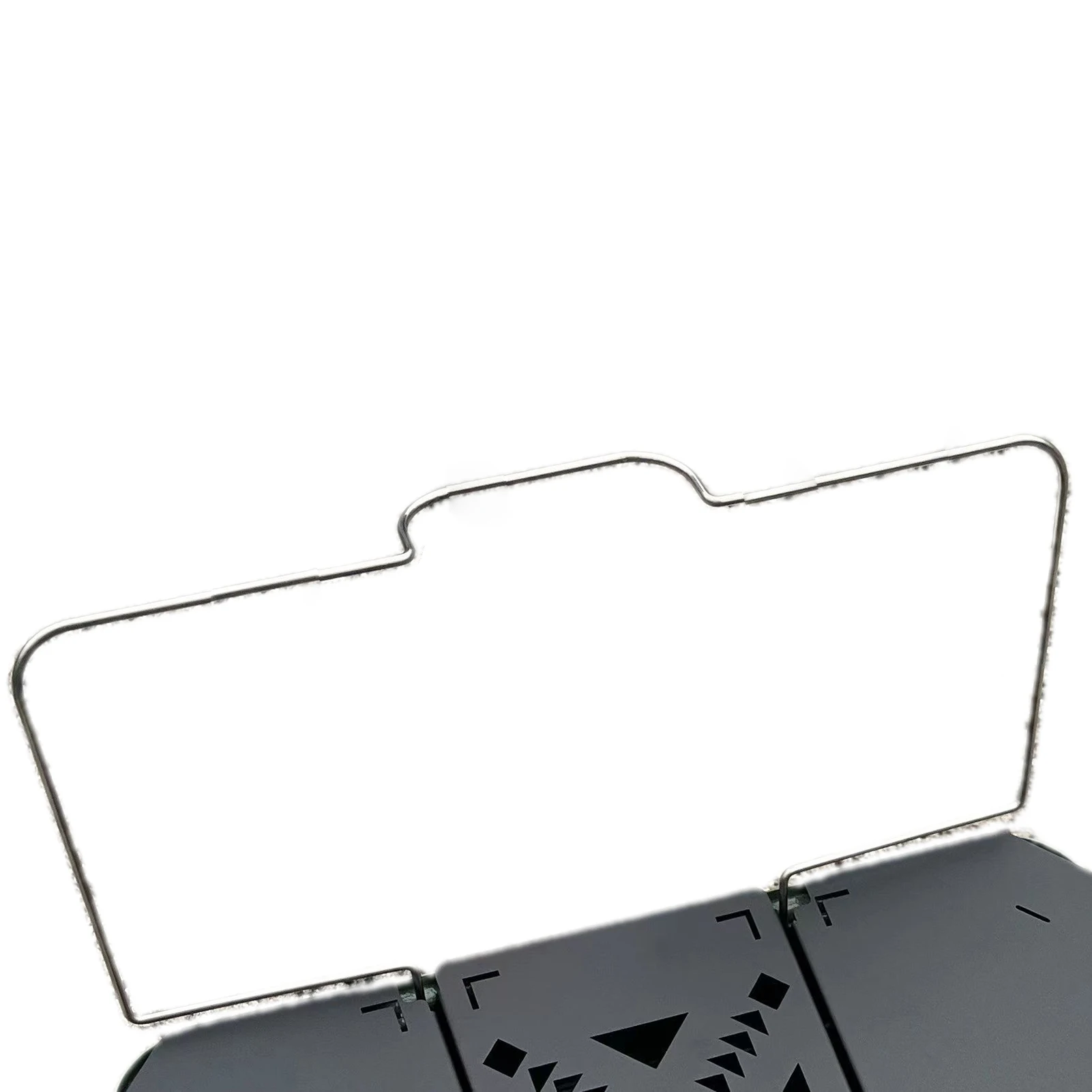 Foldable Alloy Tray Foldable Mini Picnic Lunch Box Shelf For Other Outdoor Activities