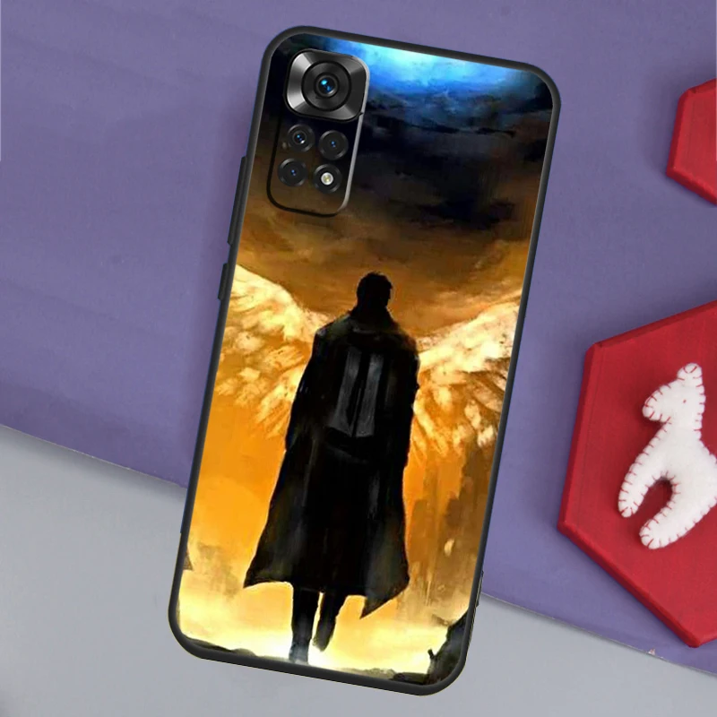 Castiel Angel of the lord Supernatural Case For Xiaomi Redmi 12 9C 10C 12C Cover For Redmi Note 12 11 8 9 10 Pro 9S 10S 11S 12S