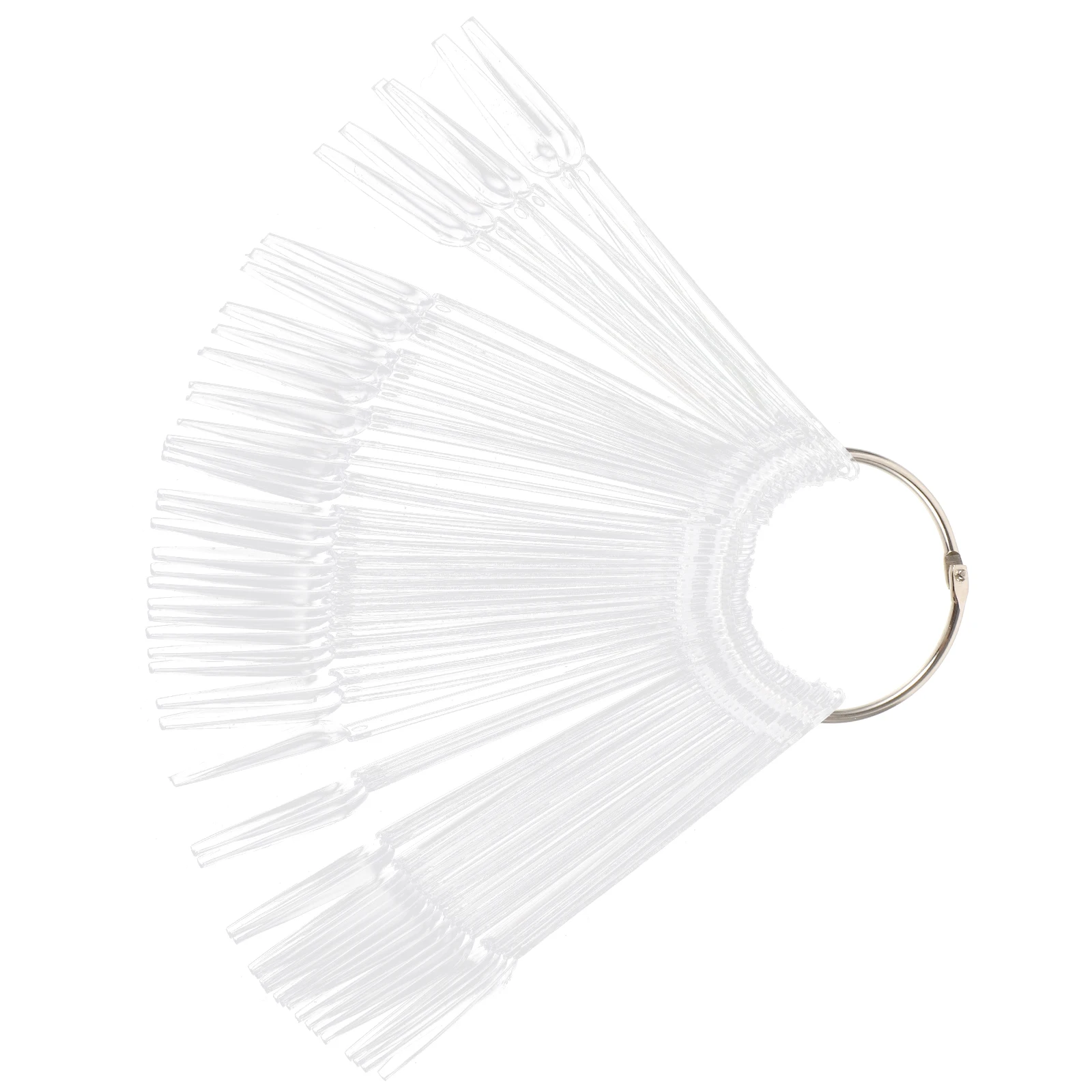 

100pcs Nail Polish Color Display Tips Transparent Practice Sample Sticks Manicure Accessories Decoration Prop