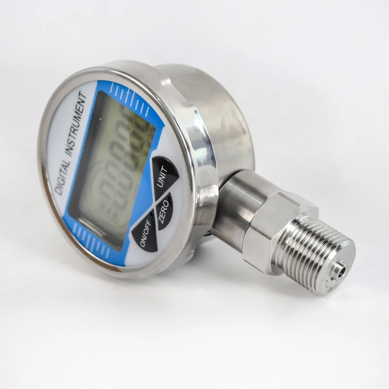 Imagem -03 - Indicador de Pressão Eletrônico Digital Alta Precisão à Prova de Choque Fio Personalizado 05 Nível Npt1 060mpa