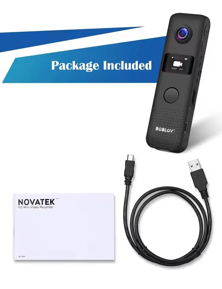 BOBLOV C18 HD Mini cámara 128G/64G inalámbrico WiFi Hotspot grabadora de aplicación de la ley grabadora de conducción de motocicleta pequeña cámara deportiva