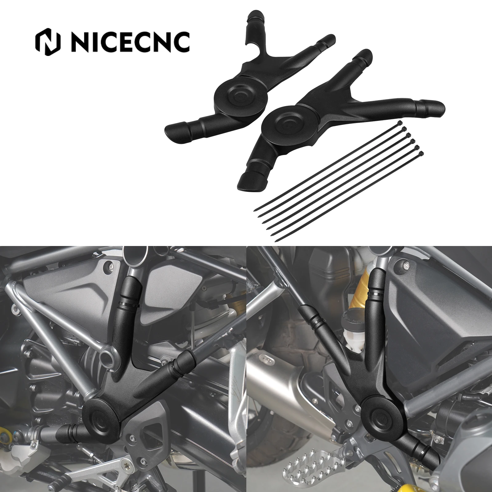 NICECNC حامي الإطار لسيارات BMW R1200GS 2016-2018 R1200GS Adventure 2013-2018 R1250GS 2018-2023 R1250GS Adventure 2018-2024 #3