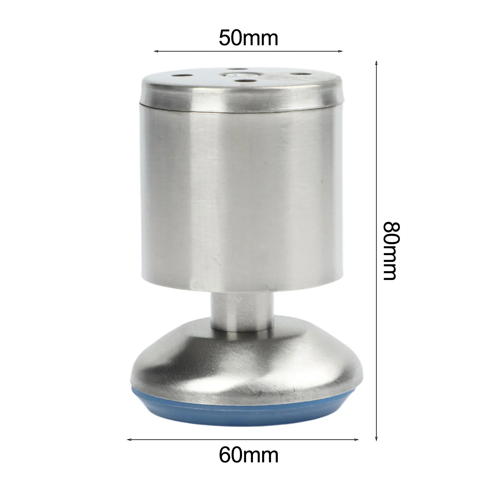 4pcs Stainless Steel Cabinet Legs for Furniture Adjustable Height Support Legs for Cabinets Coffee Tables Sideboards