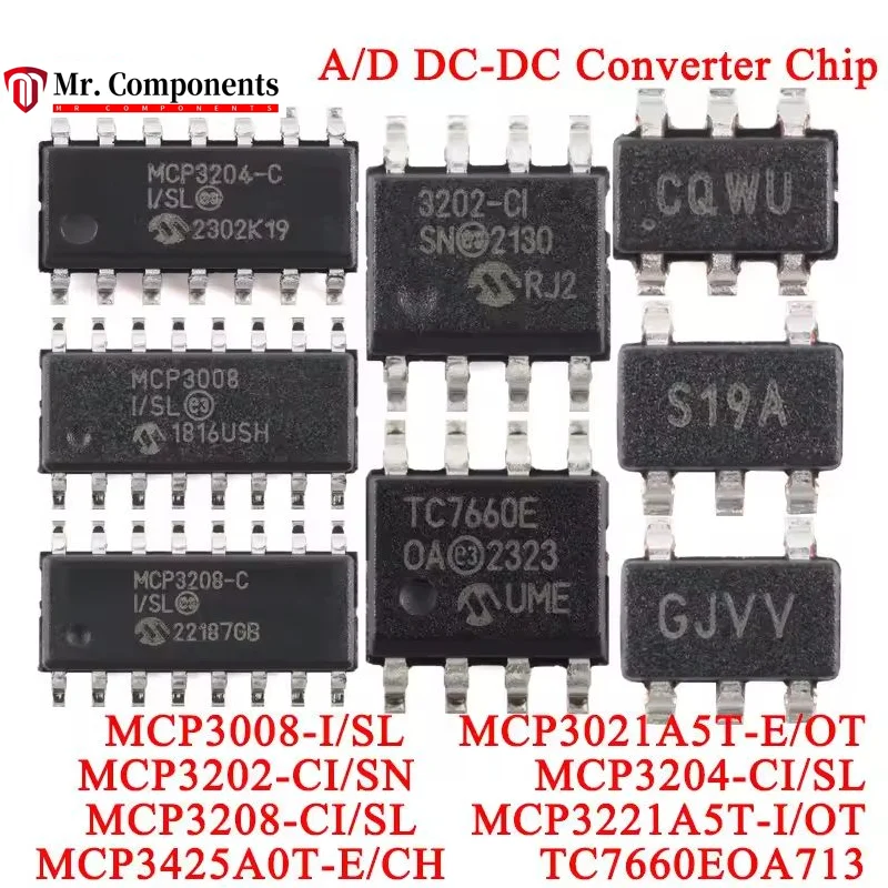 Mcp3208 Mcp3204-Ci/… - image