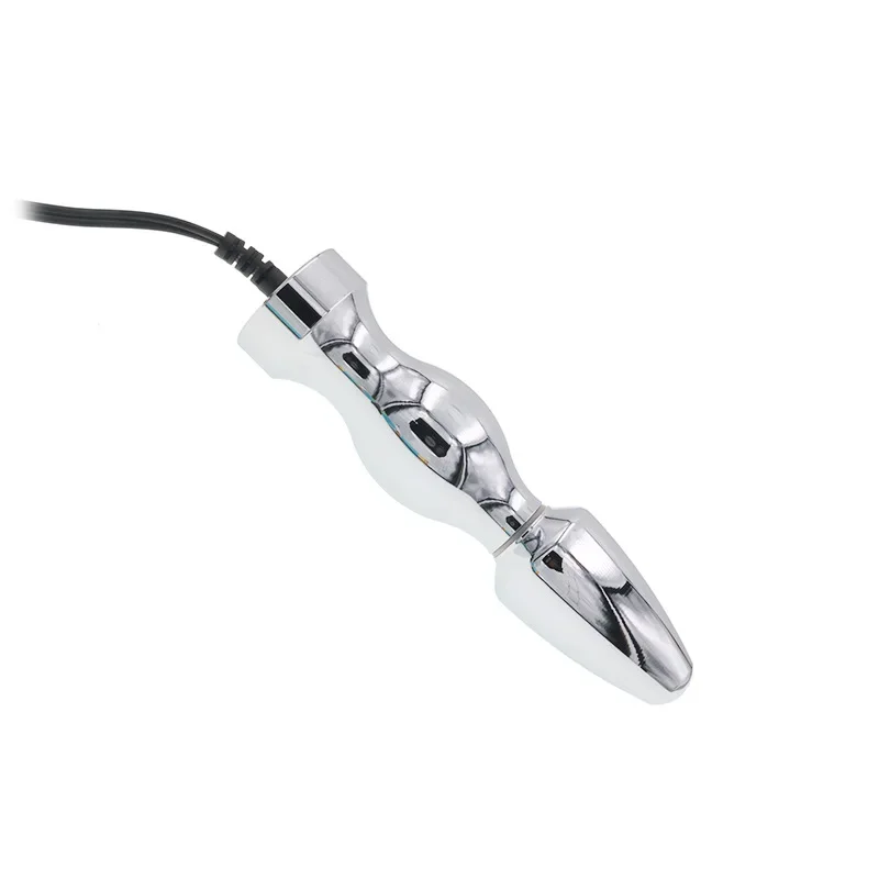 Electric Shock Butt Anal e Vaginal Plug para Mulheres, Electro Massagem, Brinquedos Sexuais, Gays Erotic Vibrating Products