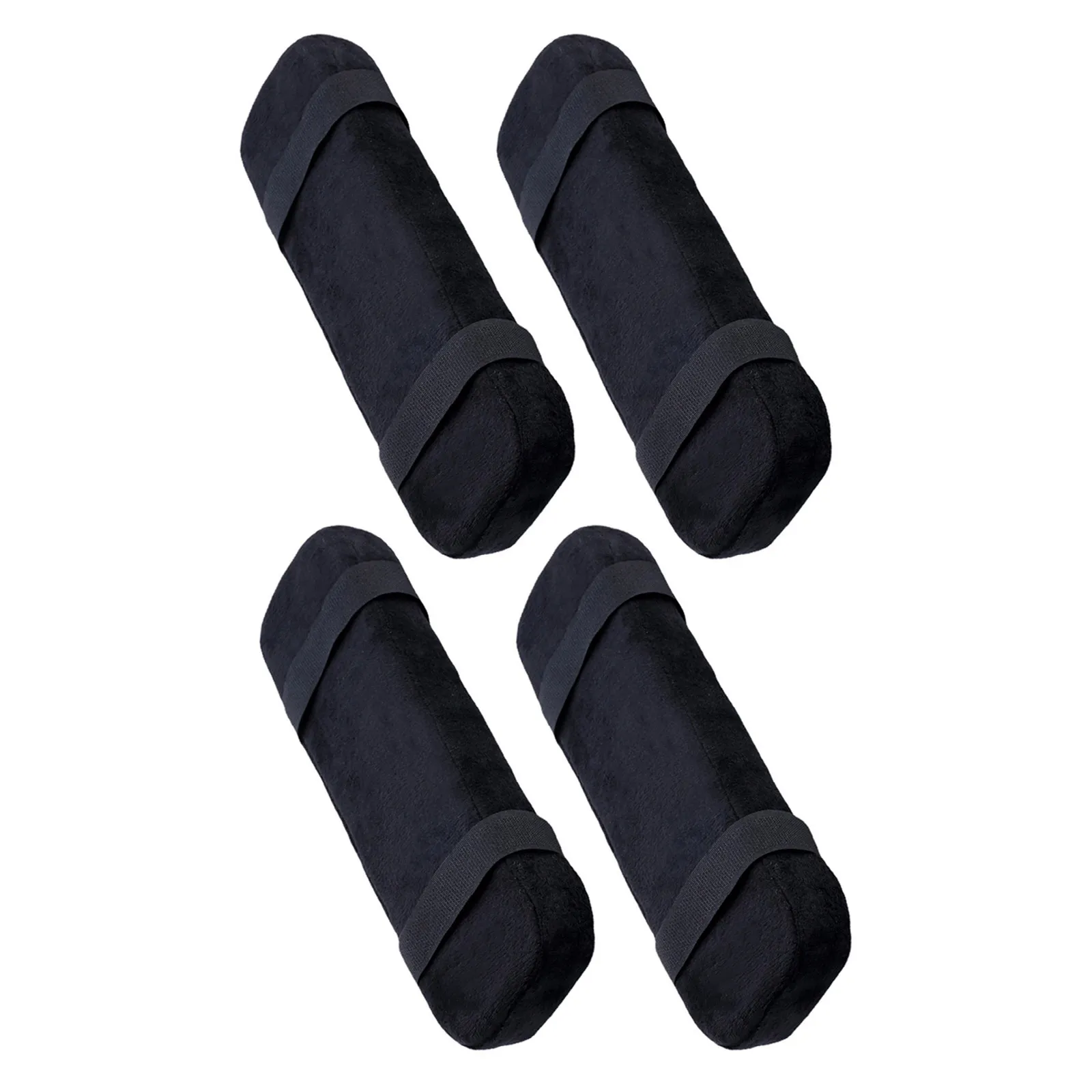 4Pcs Ergonomic Chair Armrest Cushions – Soft Office & Gaming Chair Replacement Covers with Forearm Support