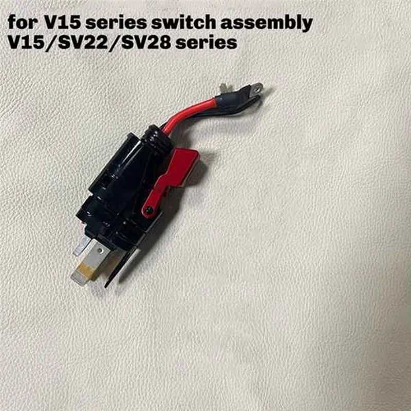 AD-استبدال المعادن الزناد الجمعية فورديسون دايسون V15 / SV22 / SV28 سلسلة أجزاء المكنسة الكهربائية قفل زر الطاقة