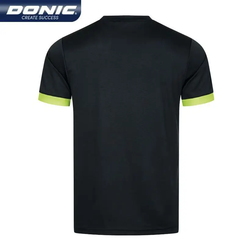 DONIC table tennis jersey short sleeved men's and women's quick drying breathable sportswear competition 83248 T-shirt