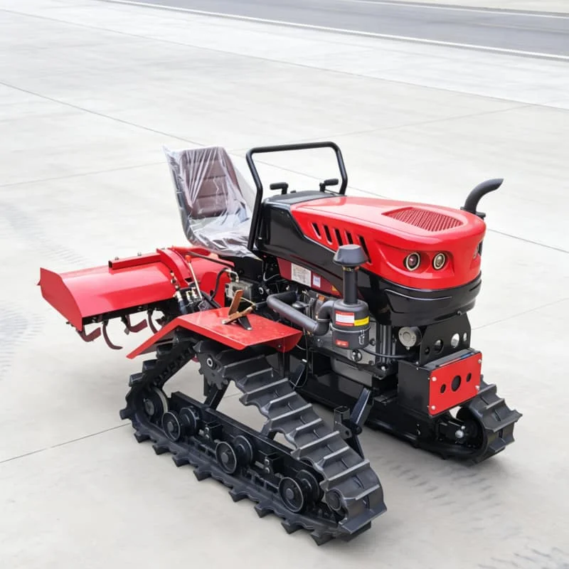 

Customized Crawler Deep Tillage Tractor of 2026, Mini Plough & Rotary Tiller, Farmland Reclamation Land Preparation Machine