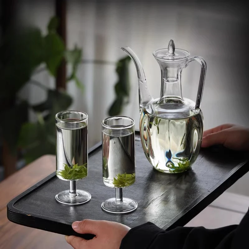 

2025 new glass pot imitation Song tea brewer teapot green tea special tea set Song Dynasty high temperature