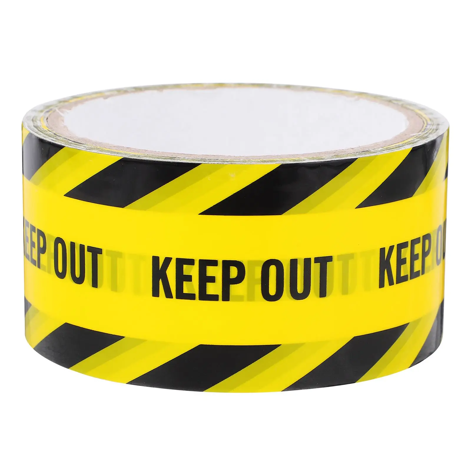 Black Safety Strong Adhesive Warning Caution Stripe Masking Golden Black Decor Safety Stripes Tape Floor Walls Pipes