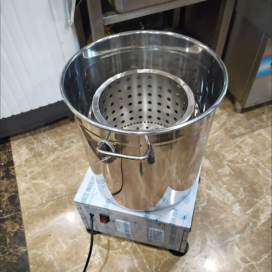 

Vegetable Dehydrator Commercial Food Dryer Squeezer Deoiling Oil Dumping Wine Lees Seafood And Vegetable Filling Dehydrator