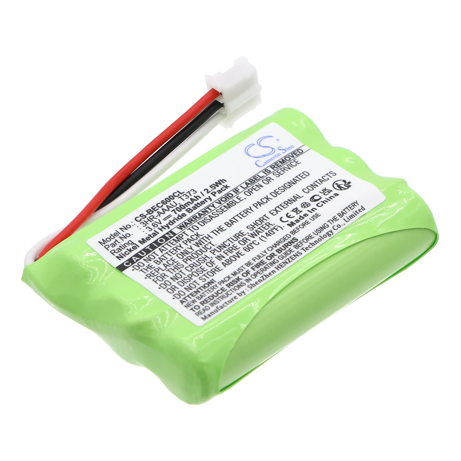 

Ni-MH Cordless Phone Battery for Bang & Olufsen, 3.6V, 700mAh, Compatible Models: BeoCom 1, BeoCom M6000 MKII