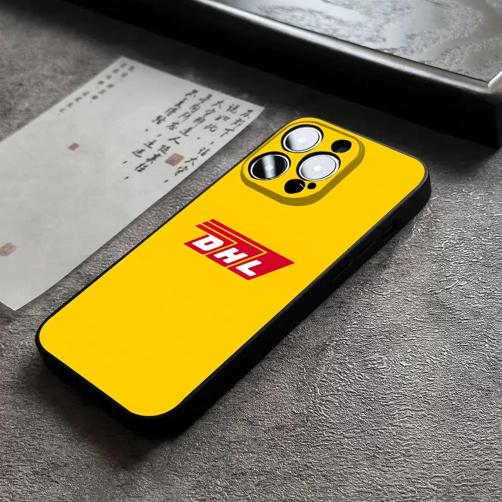 DHL Express Phone Case for 15 Pro Max iphone 14 Pro Max 12 13 Mini 11 Xr X Xs 8 7 Plus Silicone Back Cover