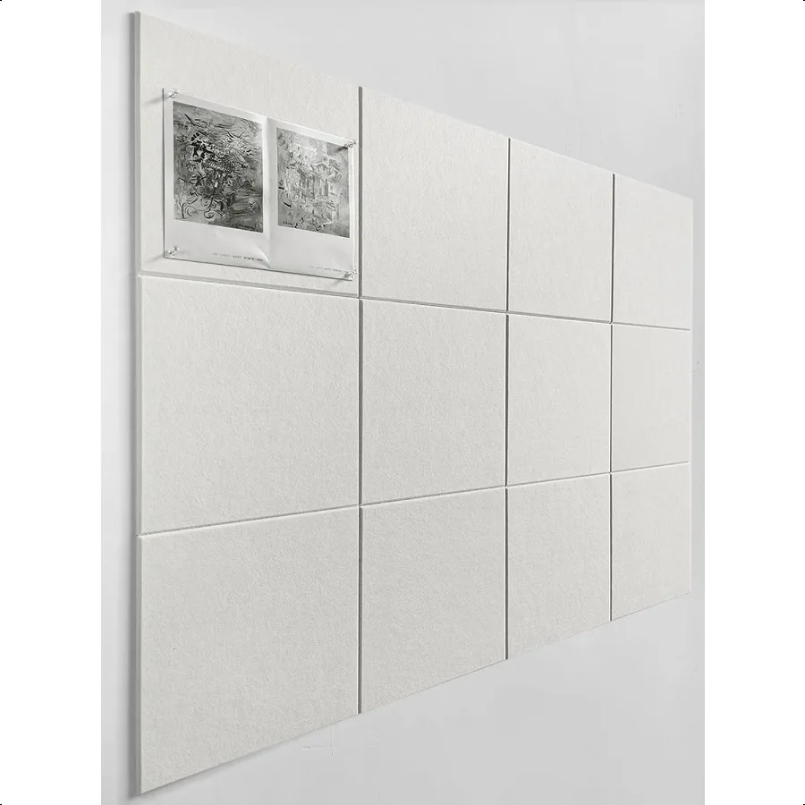 Felt Wall Tiles Large Cork Board Alternative Aesthetic Felt Bulletin Board for Office Home and Classroom Large Cork Boards for