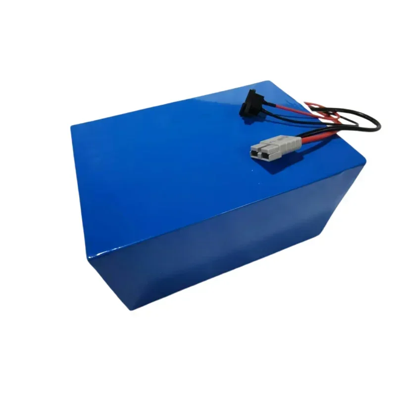 Bluetooth APP Monitoring 72V 30Ah Lithium Polymer LiPo Battery with 5A Charger, Deep Cycle Rechargeable High Power Battery for 3