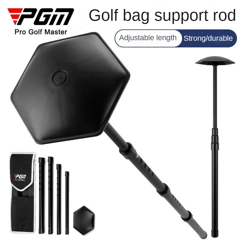 Haste de suporte para saco de golfe PGM, sacos de proteção de comprimento ajustável de 4 seções, anti-deformação universal ZJ015