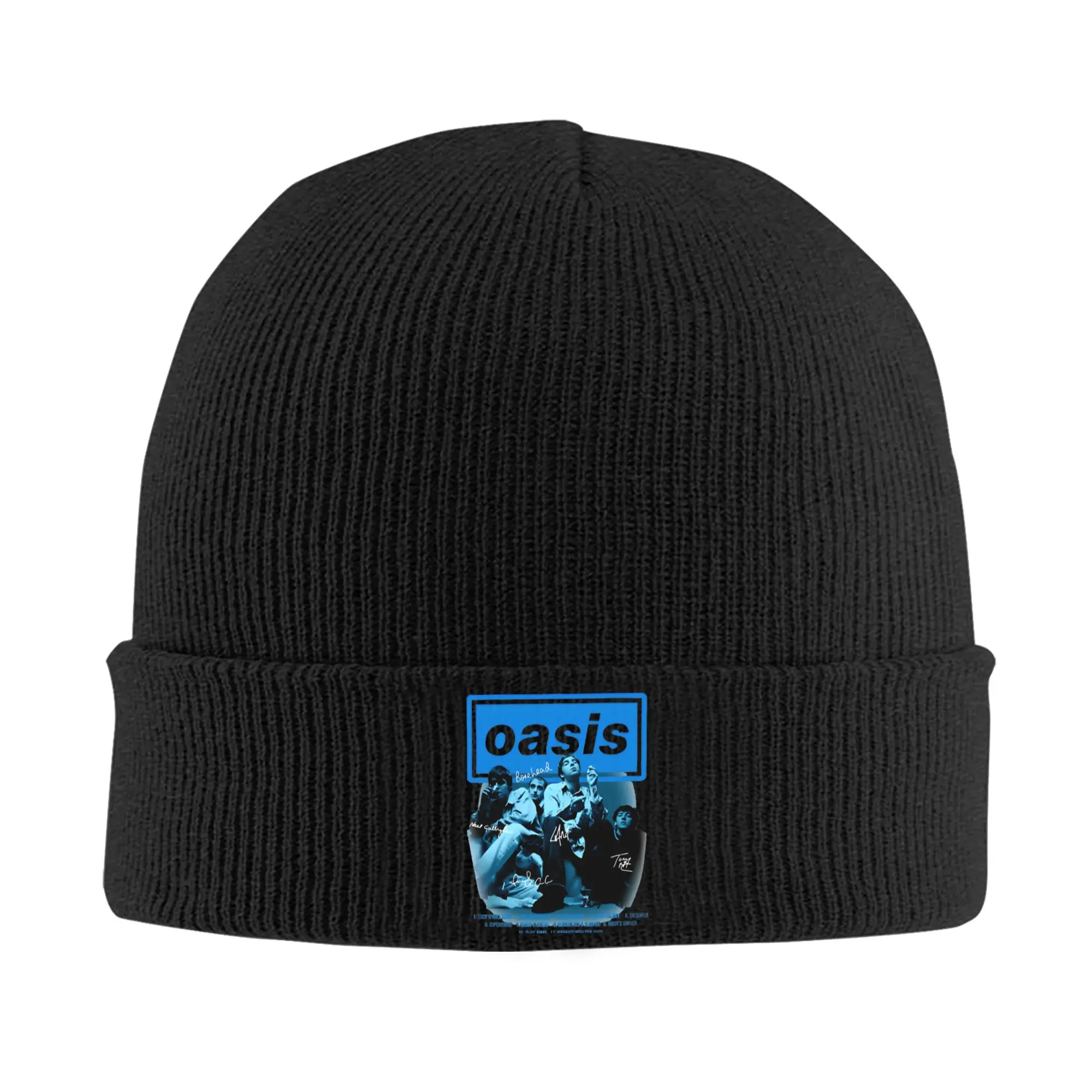 Signature Member O-Oasis  Knitted Hat Beanies Autumn Winter Hat Warm Acrylic  Street  Cap for Men Women Gifts,
