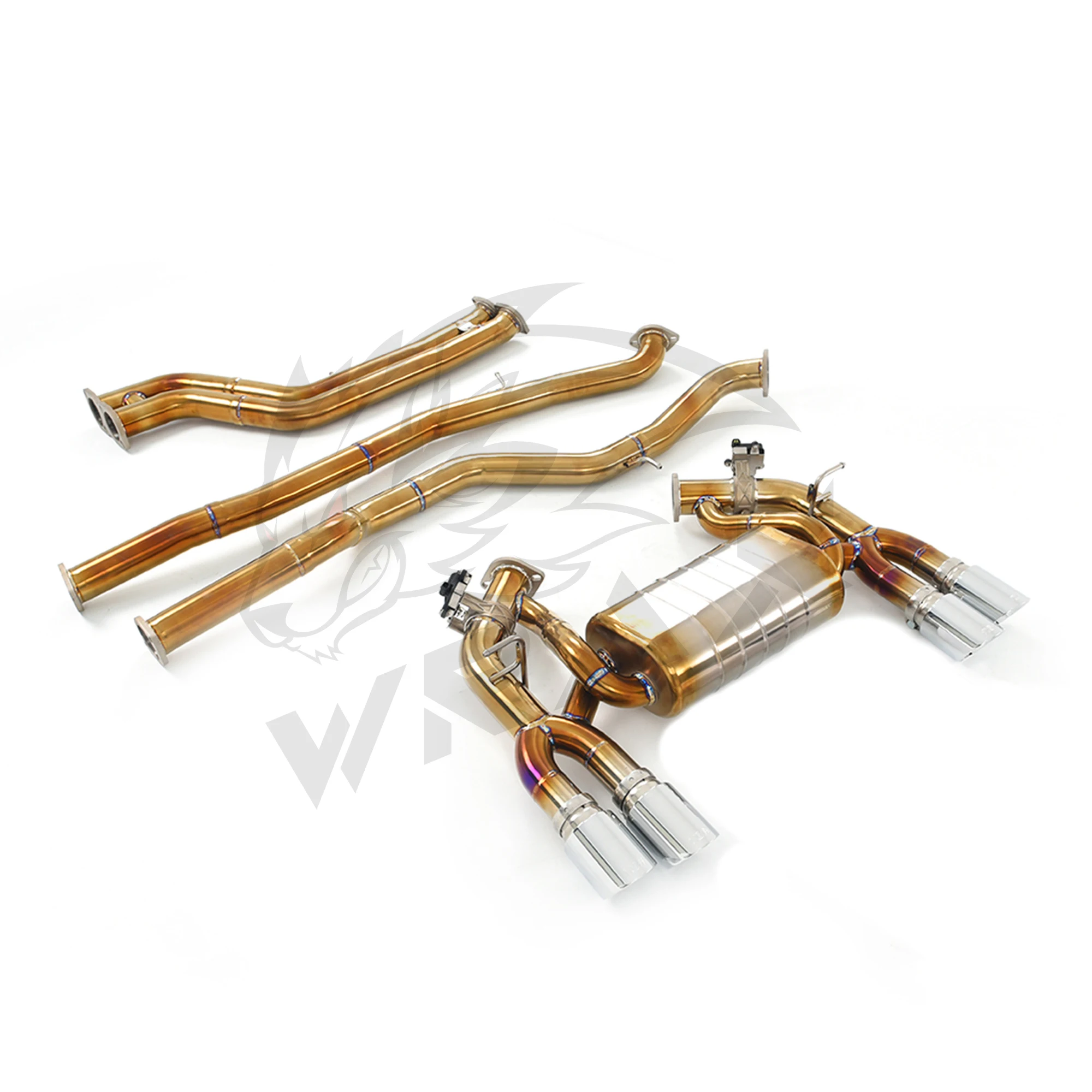 

WRAX Racing Performance Catback Exhaust Muffler Pipe Sport Sound for BMW M2C F87 Car Accessories Direct Fit Replacement