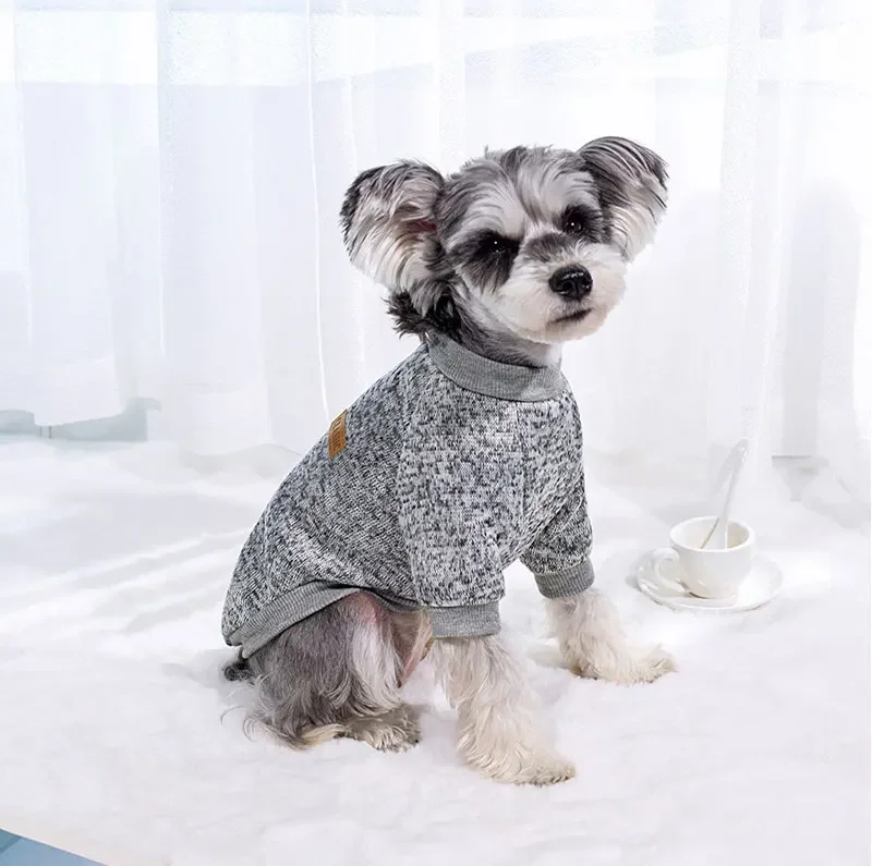 Welpen- und Katzenjacke, warme Winterkleidung für kleine Hunde, klassischer Haustierpullover, Kleidung, Sweatshirts, lässige Haustierkostüme – Detail 14