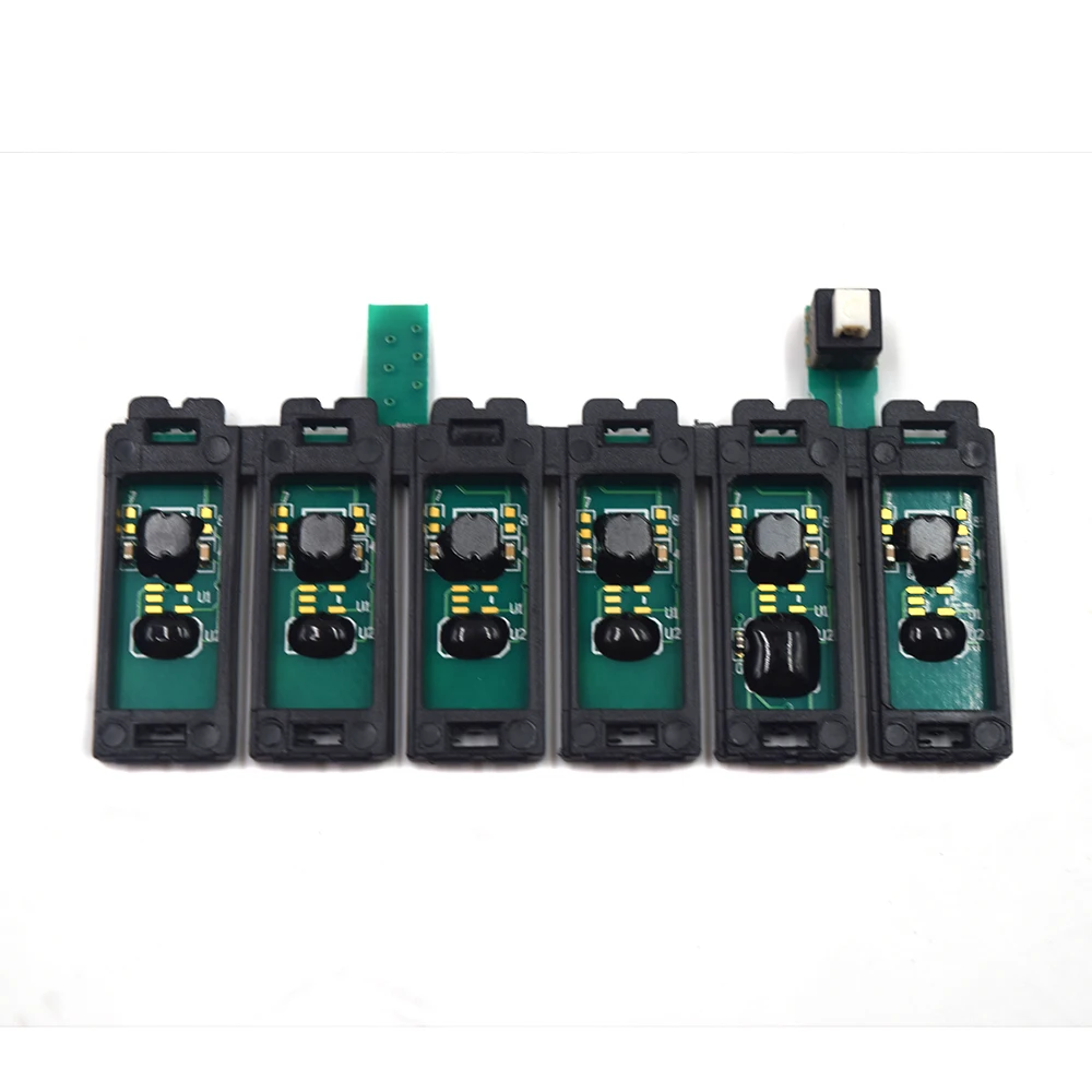 79 T0791-T0796 Permanent Auto Reset Combo Chip For Epson 1400 1430 1500w p50 px660 px710w Printer Ciss System