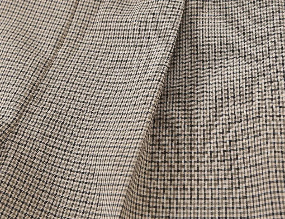 KONDALA Mode 2026 Damen Karierter Khaki-Herbstanzug O-Ausschnitt Zweireihige Weste + Gürtel Lange Hose Vintage Büro-Dame Schicke Sets – Detail 19