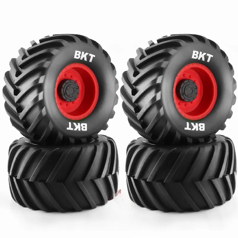 

Радиоуправляемая машина, 4 шт., 133 мм, 1/10, шины Monster Truck, большое колесо 12 мм, шестигранник для Trxs HIMOTO HSP HPI Tamiya Kyosho, обновленные детали