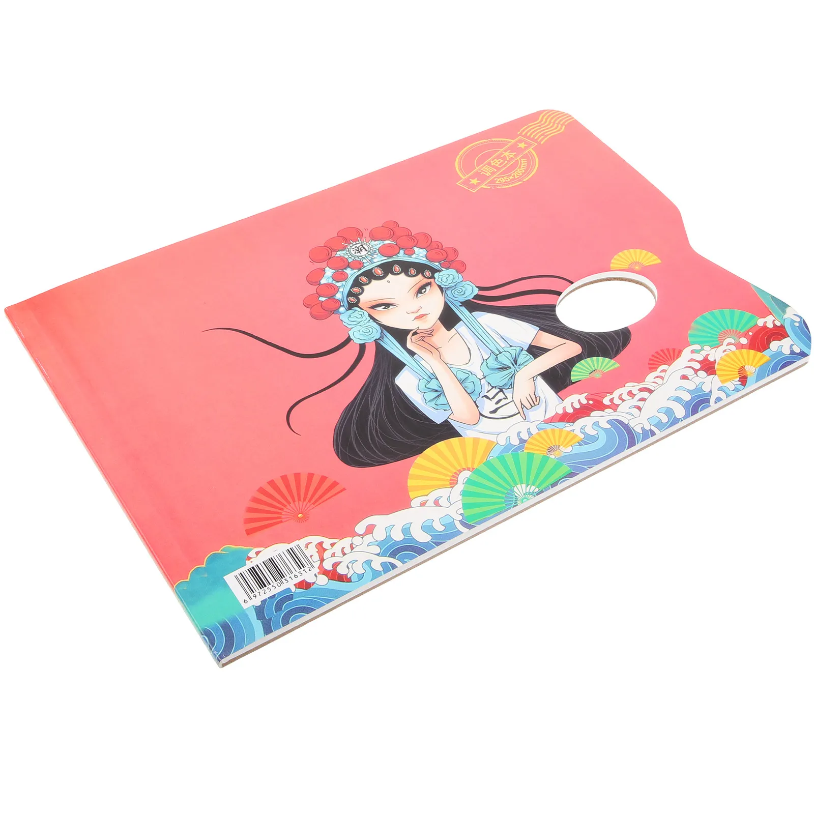 

2 книги-палитры из премиальной бумаги: многофункциональные одноразовые листы для смешивания акрила, масла, акварели, пигментов для ногтей и пудры