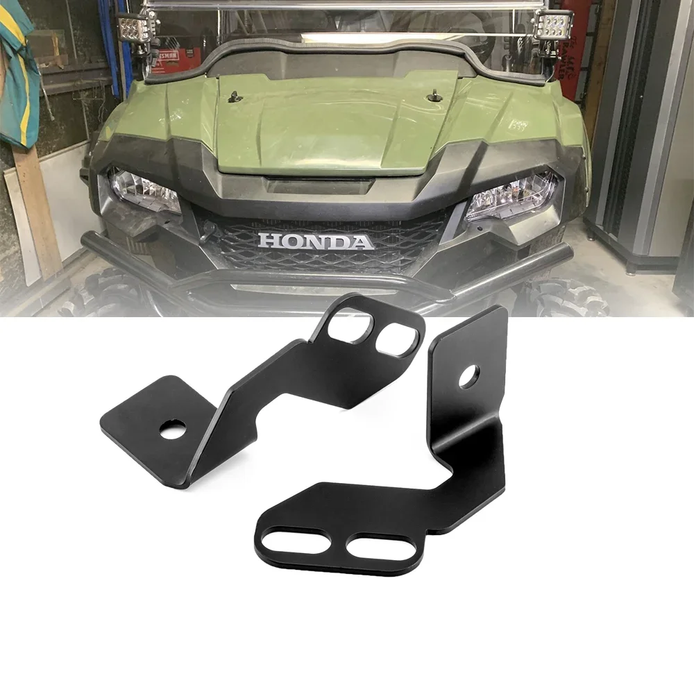 

A Pillar LED Work Light Pod Cube Mount Brackets Steel For Kawasaki Teryx 750 800 ForHonda Pioneer 1000 &700 UTV/ATV Accessories