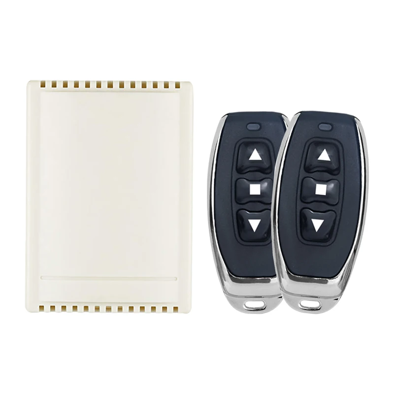 AC 220 V  2 CH  RF Wireless Remote Control switch  tubular motor Shutter/winch/garage rolling door/electric curtain/Projection