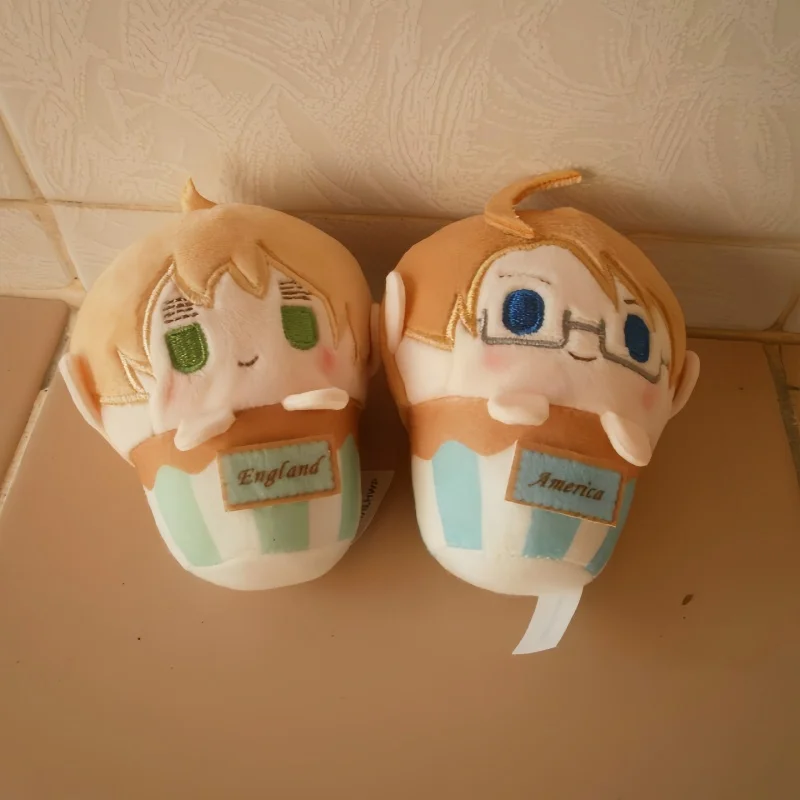 Muñeco de Peluche Oficial de Tapioca APH Hetalia, Versión Q con Forma de Cupcake, Mercancía de Anime Coleccionable, Decoración, Disponible para Fanáticos del Anime