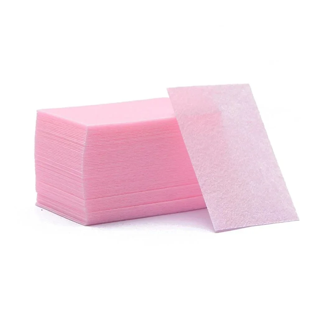 

1000 Pcs / Bag Lint-Free Nail Gel Polish Removal Wraps Wipes Manicure Remove Nails Varnish Cotton Pads Nail Art Tools