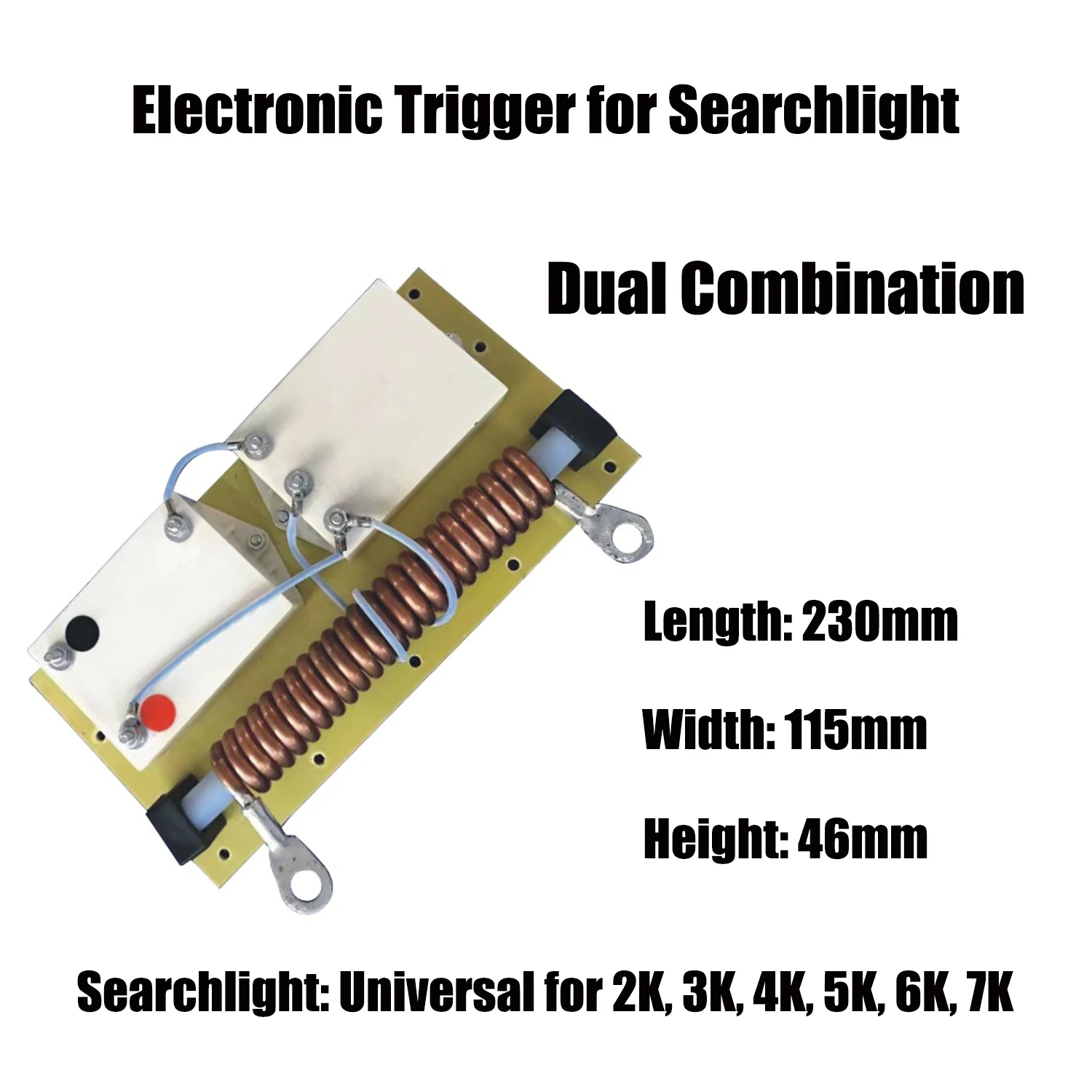 

Electronic Trigger Suitable for Searchlights Sky Rose Lights Moving Head Color - Changing Lights 2K 3K 4K 5K 6K 7K