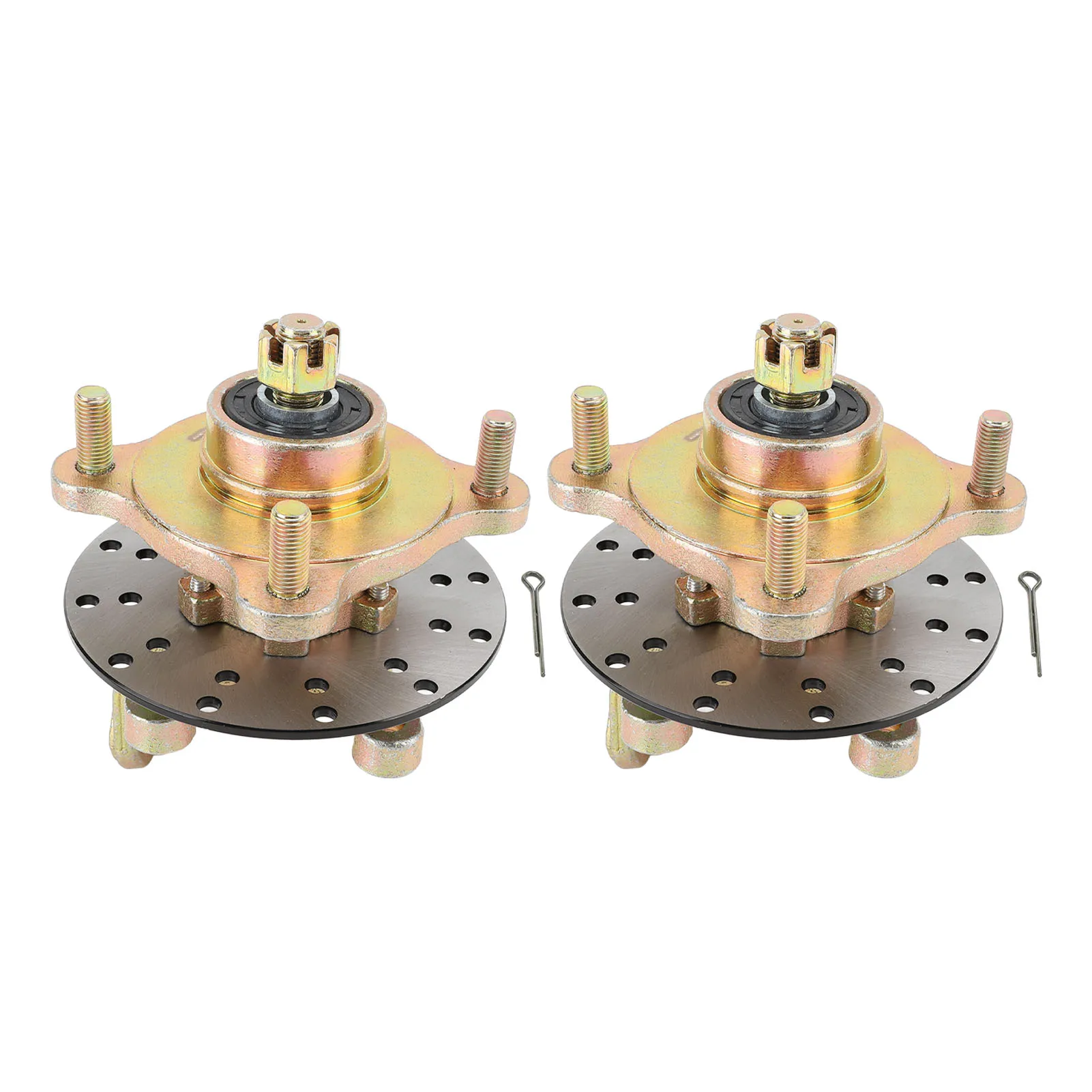 Steering Strut Knuckle Spindles High Stability Sensitive Control Heavy Duty Steering Knuckle Spindle Hub for Quad Bike ATV UTV