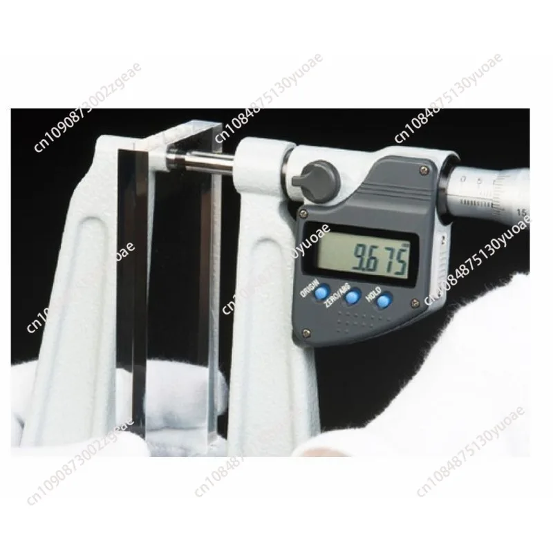 Flat-flat measuring faces Digital Sheet Metal Micrometers,0-25mm 0.001mm,389-251-30,made in japan