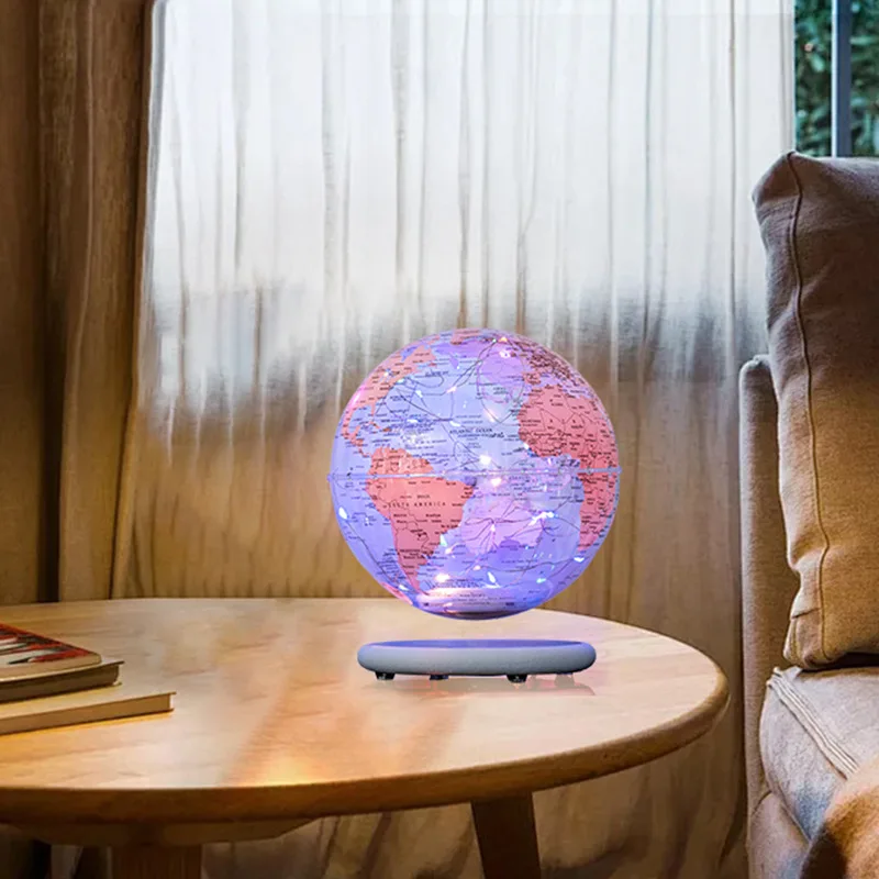 New magnetic levitation light globe home decoration ornament night light table lamp LED globe