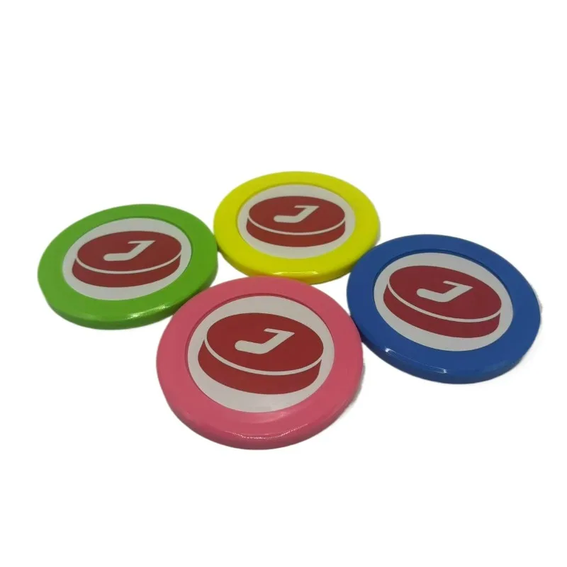 30-disques-de-hockey-sur-glace-pour-borne-d'arcade-73-mm-multicolores-avec-poignee-antiderapante-pour-jeu-pac-man-disque-de-jeu-a-monnayeur