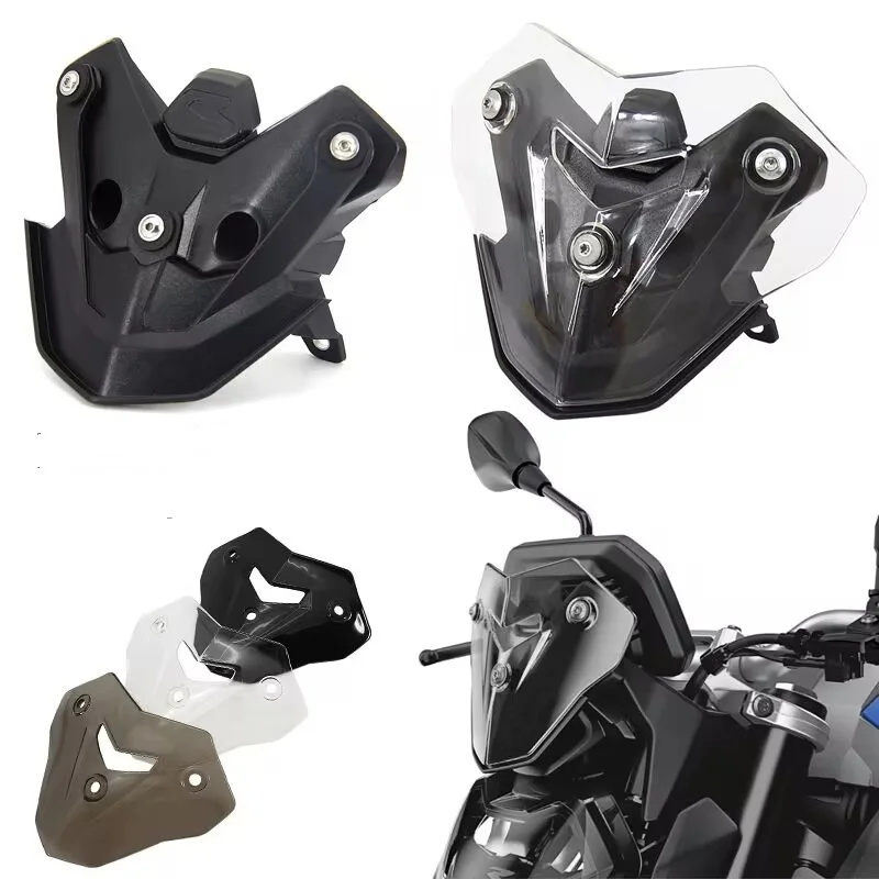 Motorcycle Windscreen with Bracket Windshield Small Wind Deflector for BMW F900R