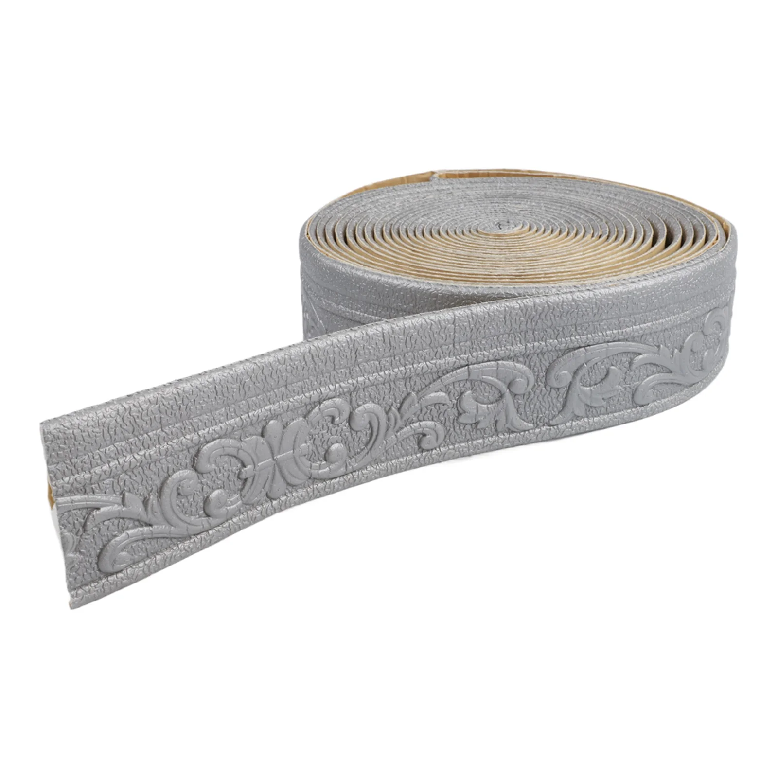 Wallpaper Style Border Trim for Creating Visual Separation Between Wall Sections or Wall and Ceiling Junctions