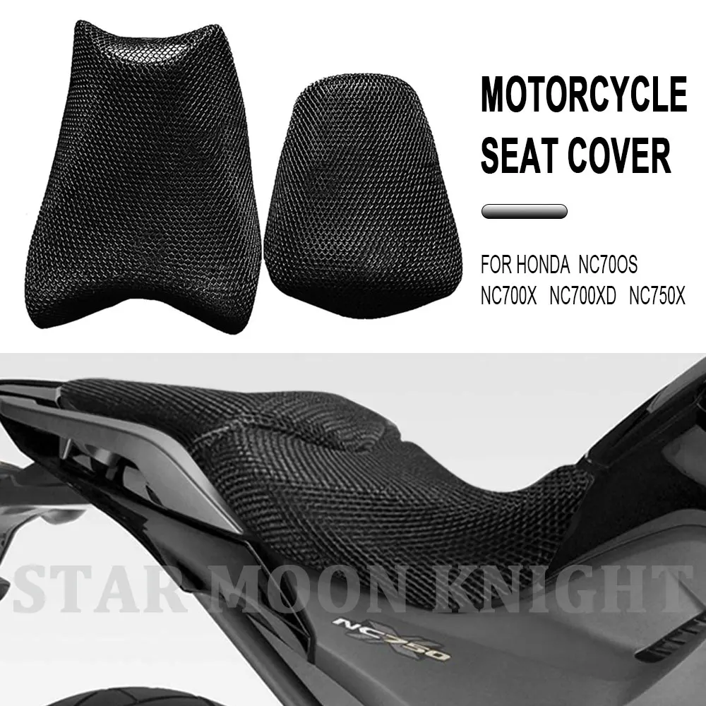 

Nylon Fabric Saddle Seat Cover For Honda NC750X NC700X NC700XD NC700S Motorcycle Protecting Cushion Seat Cover