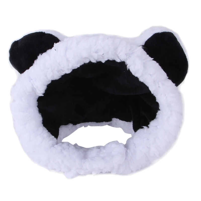 Cute Hat for CAT Pet  Keep Warm Bear with Ears Headwear Dress Up Costume Cosplay Accessories for CATs and Dogs A0KF