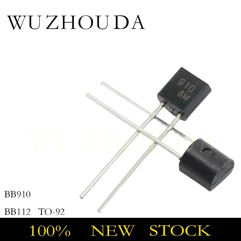 10PCS BB112 BB910 TO92 BB112 910 TO-92 AM Variation Diode with Medium Wave NEW STOCK