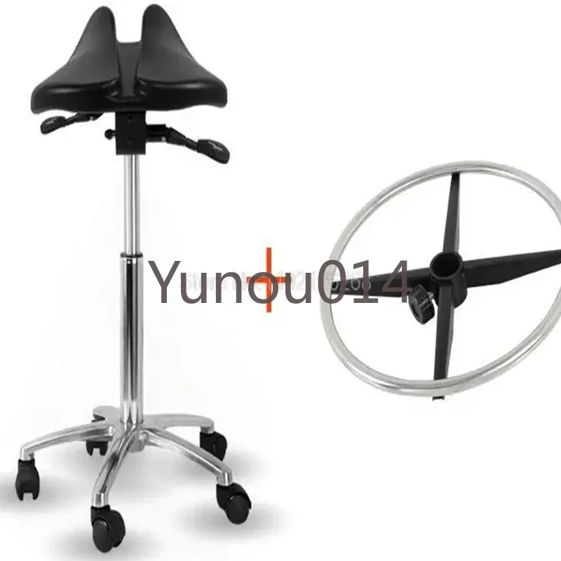 Multi Adjuster Ergonomic Swing Saddle Seat, Multi Functional Back Posture Stool with Tilting Seat, Saddle Chair