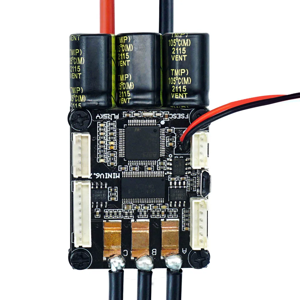 2025 FLIPSKY Mini FSESC6.7 PRO 70A base en VESC6.6 con disipador de calor de aluminio anodizado