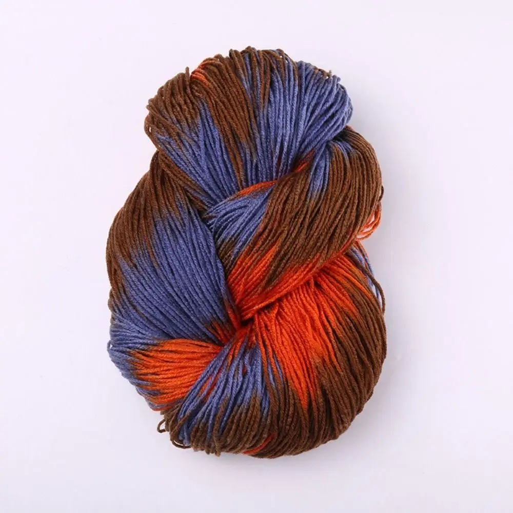 Thick Acrylic Wool Yarn Segment Dyed Mixed Color Knitting Crochet Thread Knitting Yarn Sofa Cushion