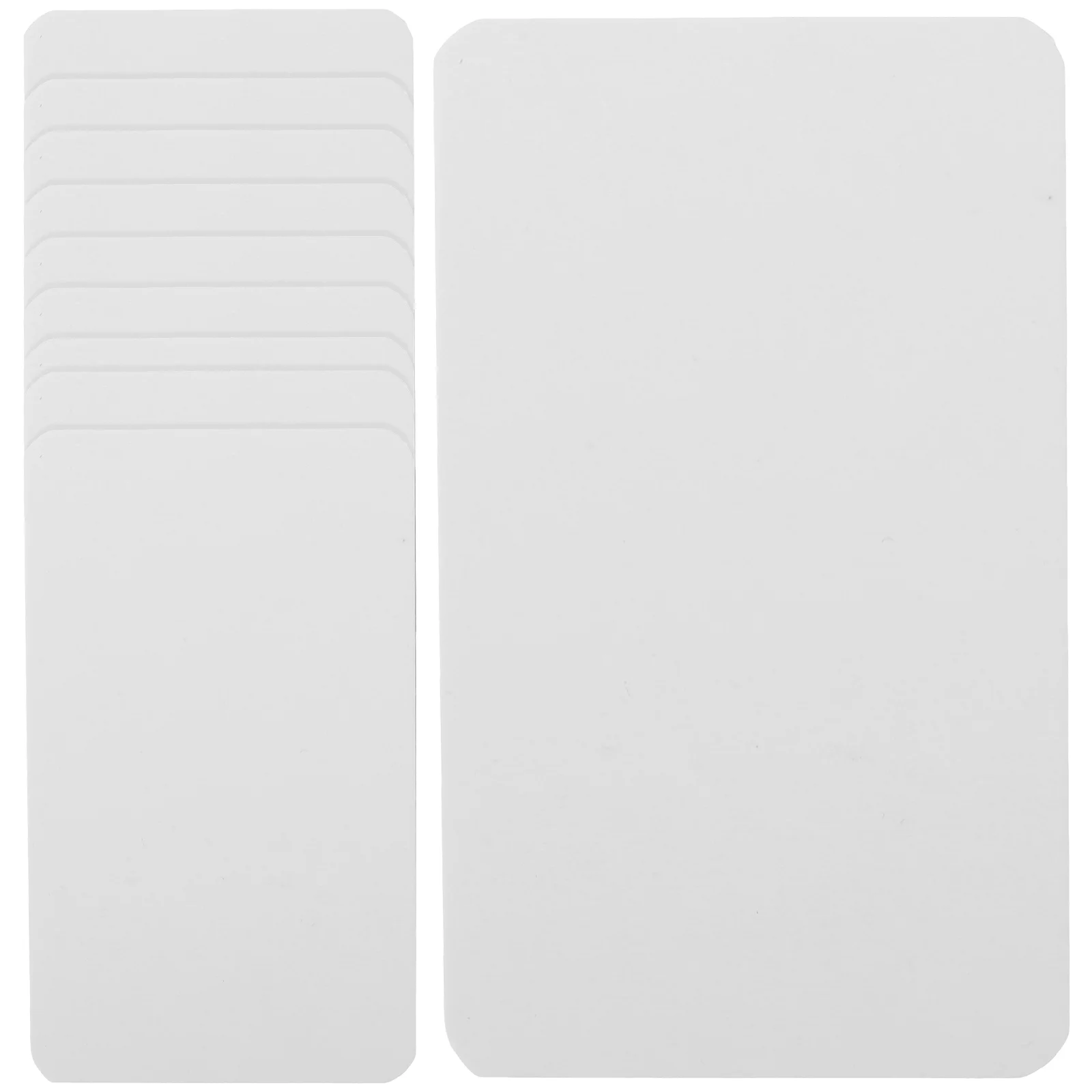 100 قطعة بطاقات البوكر الفارغة DIY بها بنفسك ملاحظة بطاقات مذكرة دراسة البطاقات التعليمية صياغة الذاكرة السائبة البطاقات التعليمية بطاقة فارغة السائبة